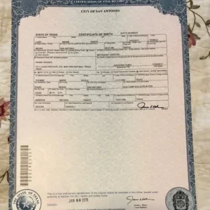 Buy Birth Certificate Online Europe